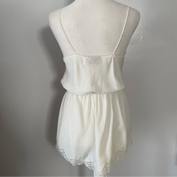 Vintage Victoria's Secret Gold label Lace Trim Lingerie Romper - Picture 4 of 15